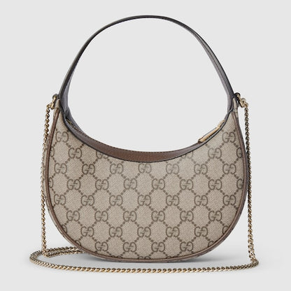 Ophidia clutch in beige and ebony GG Supreme canvas