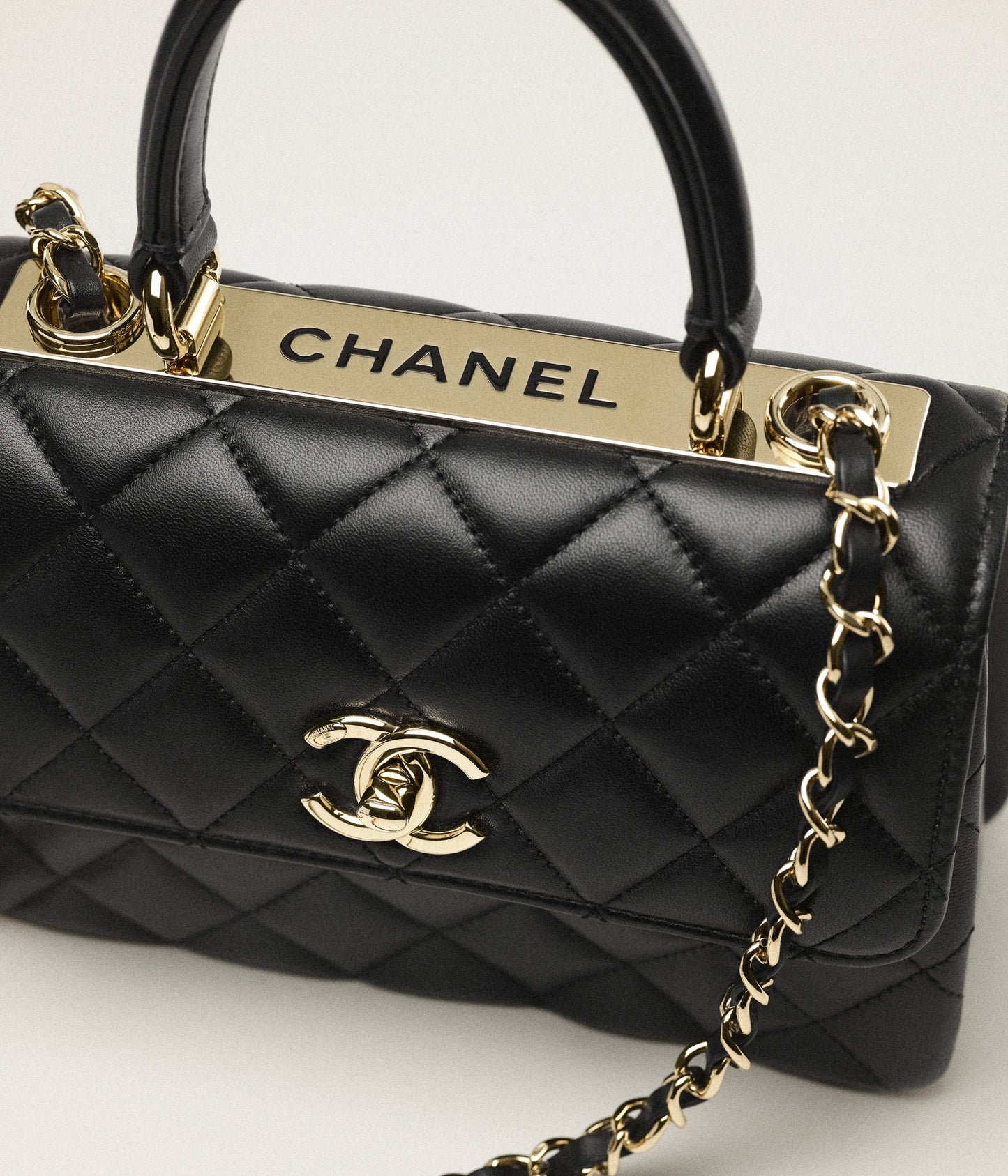 Borsa con manico mini Nera