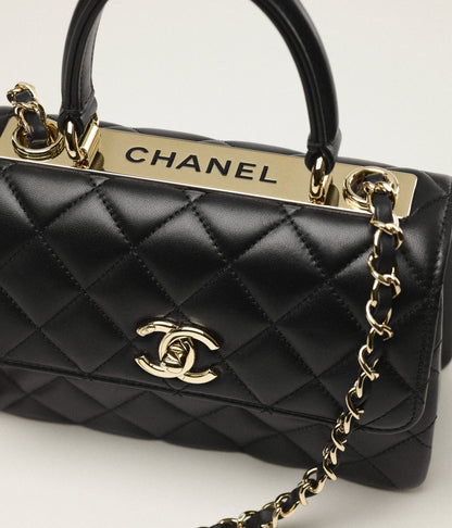 Borsa con manico mini Nera