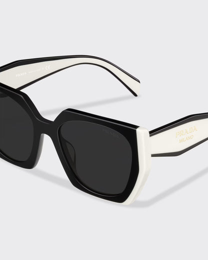 Sunglasses with logo with Slate Lenses