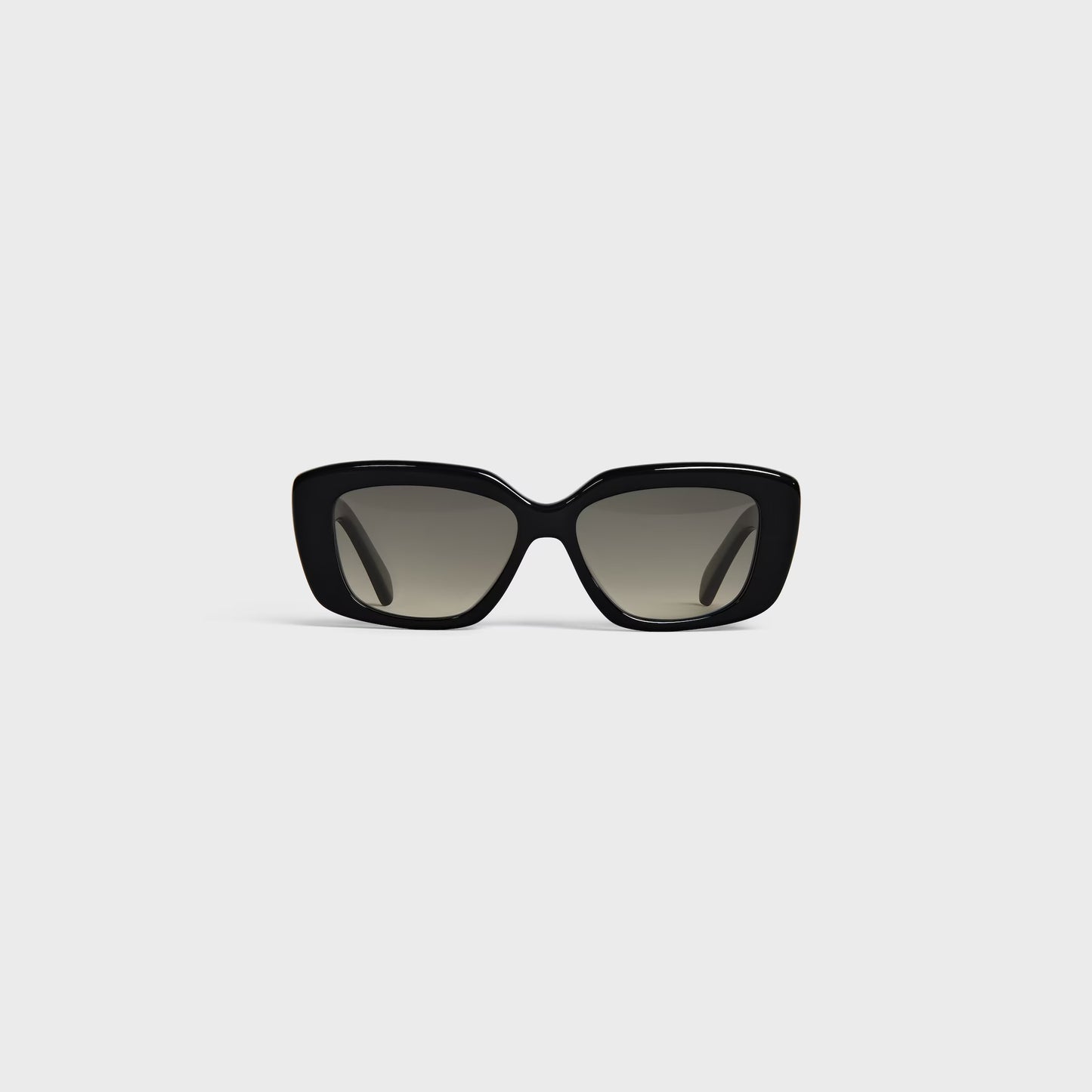 Occhiali da sole Triomphe 04 in acetato nero donna