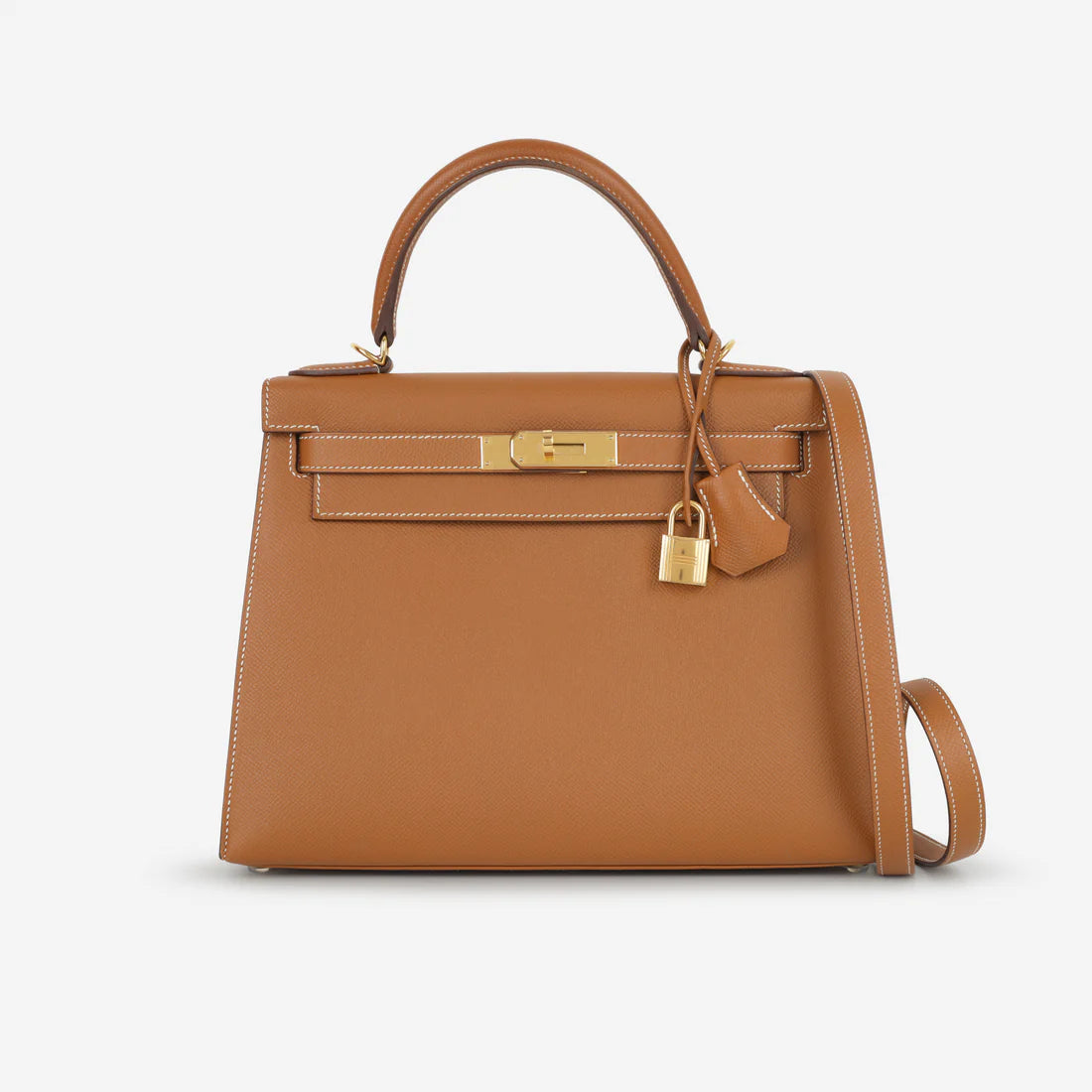 Kelly 28 Gold with gold hardware Epsom