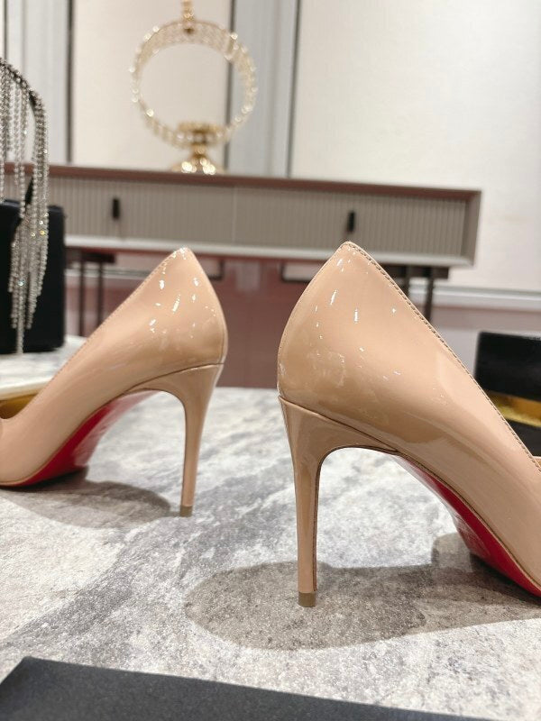 Décolleté a punta Iriza beige