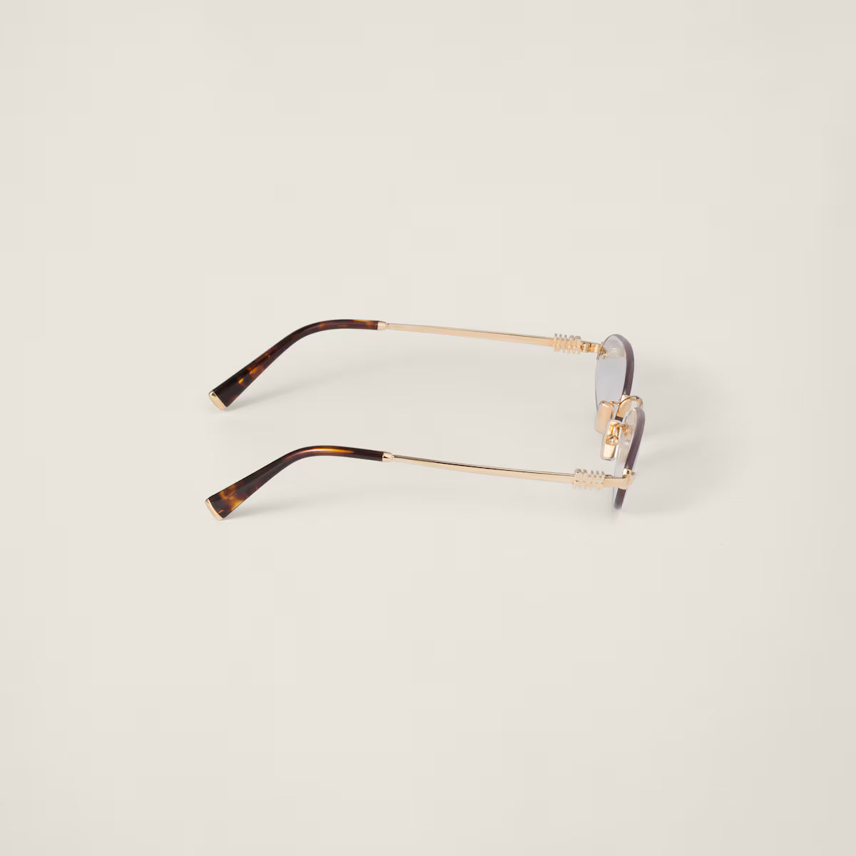 Sunglasses oval clear lenses Blu-ray