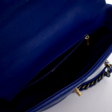19 Small Flap Bag Blue