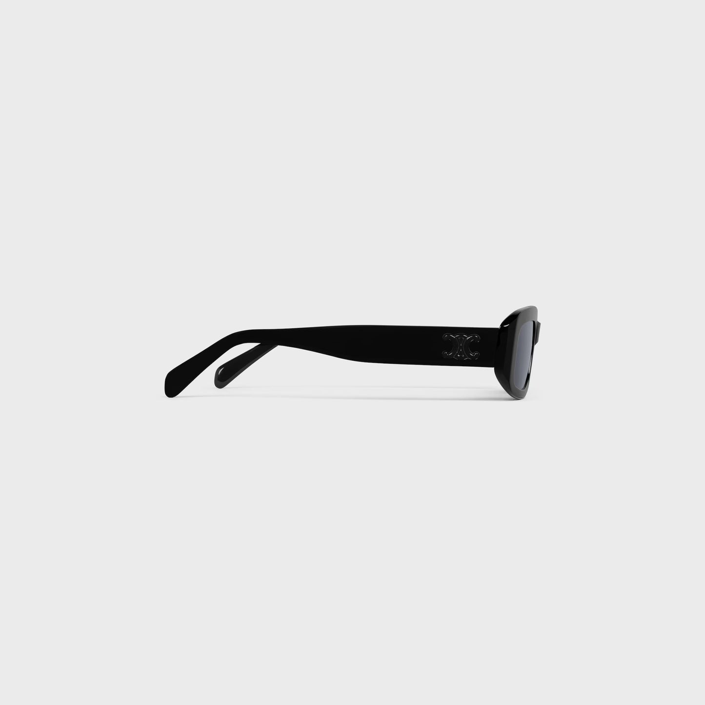Occhiali da sole Triomphe Uomo 01 in acetato nero