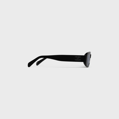 Occhiali da sole Triomphe Uomo 01 in acetato nero