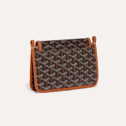 Plumet pouch-wallet Black & Tan
