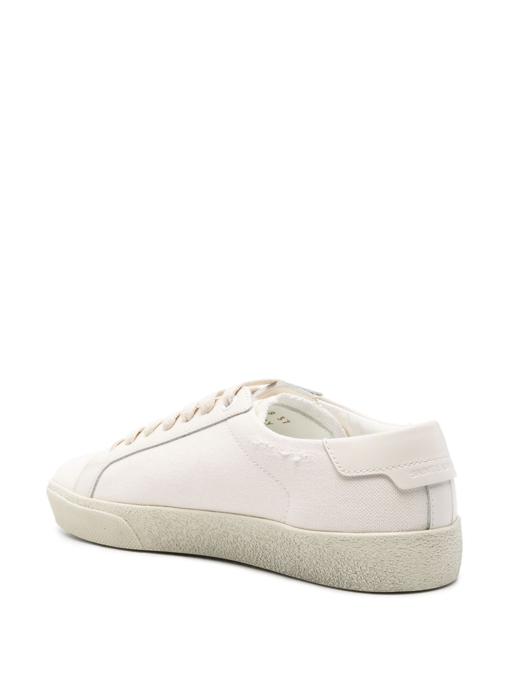 Sneakers classiche SL/06 ricamate bianche