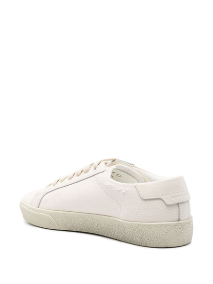 Sneakers classiche SL/06 ricamate bianche