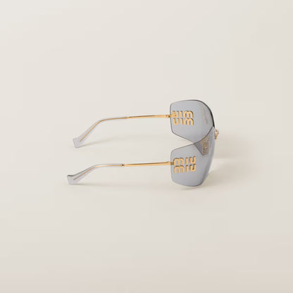 Aube Sunglasses Light Grey Lenses Large Version