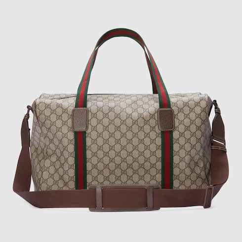 Mittelgroße Reisetasche mit Webdetails