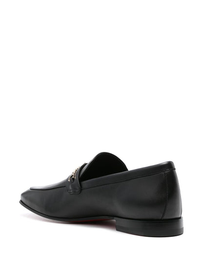 MJ Moc mocassini in pelle nero
