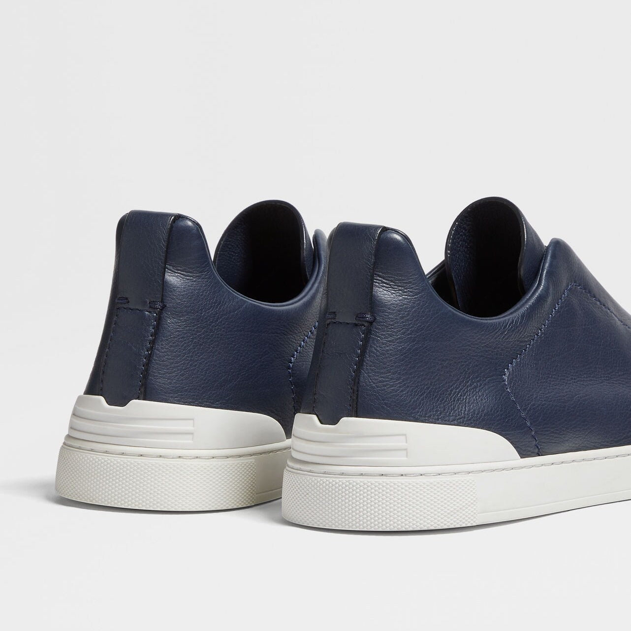 Blue/White Triple Stitch SECONDSKIN Sneakers