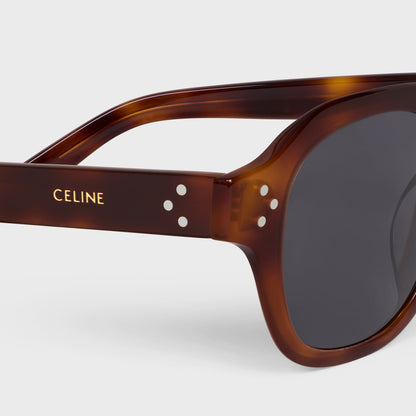 Occhiali da sole Black Frame 60 in acetato avana classico