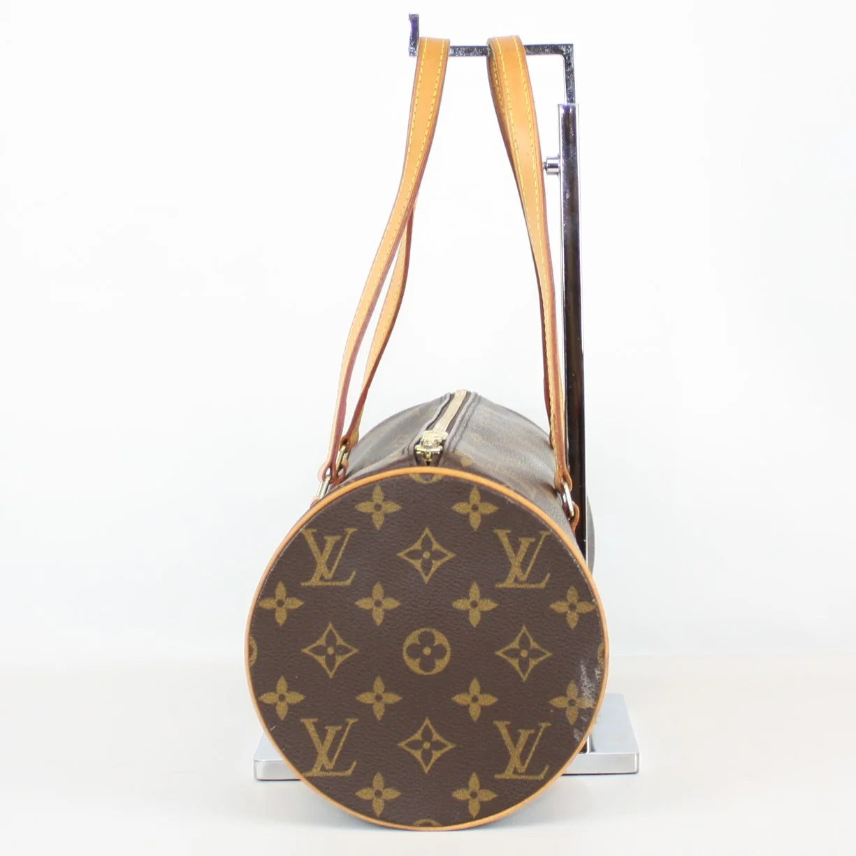 Monogram Papillon 30 Shoulder Bag M51385 Brown