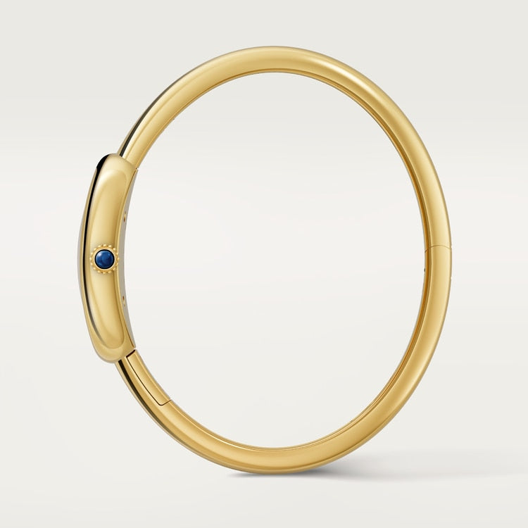Baignoire watch, small model, gold-colored