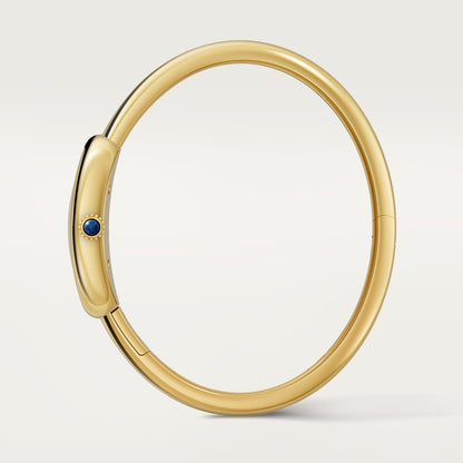 Baignoire watch, small model, gold-colored