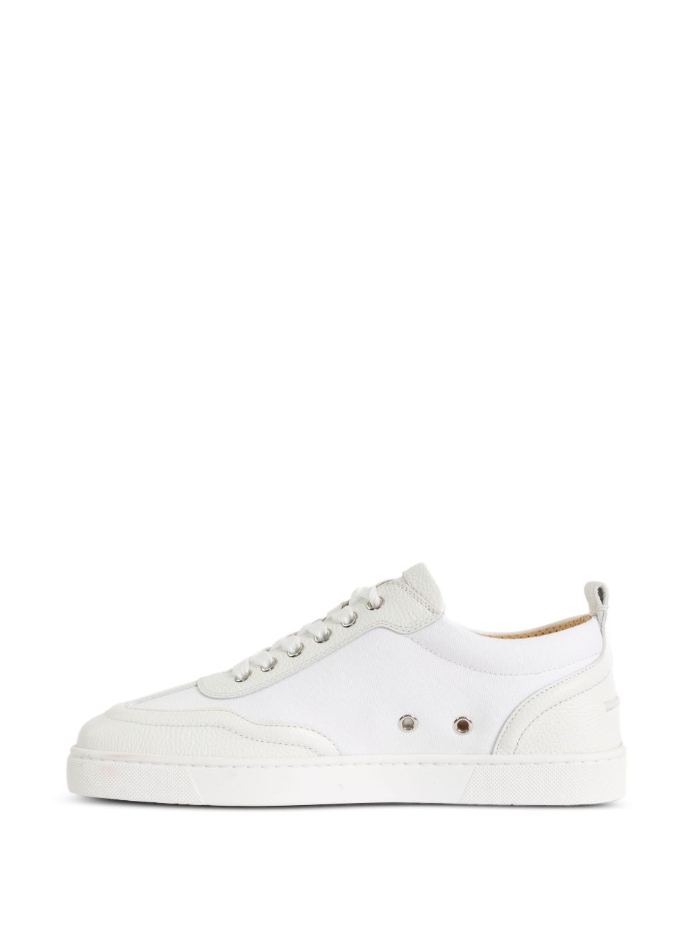 Sneakers basse Retero bianche/oro