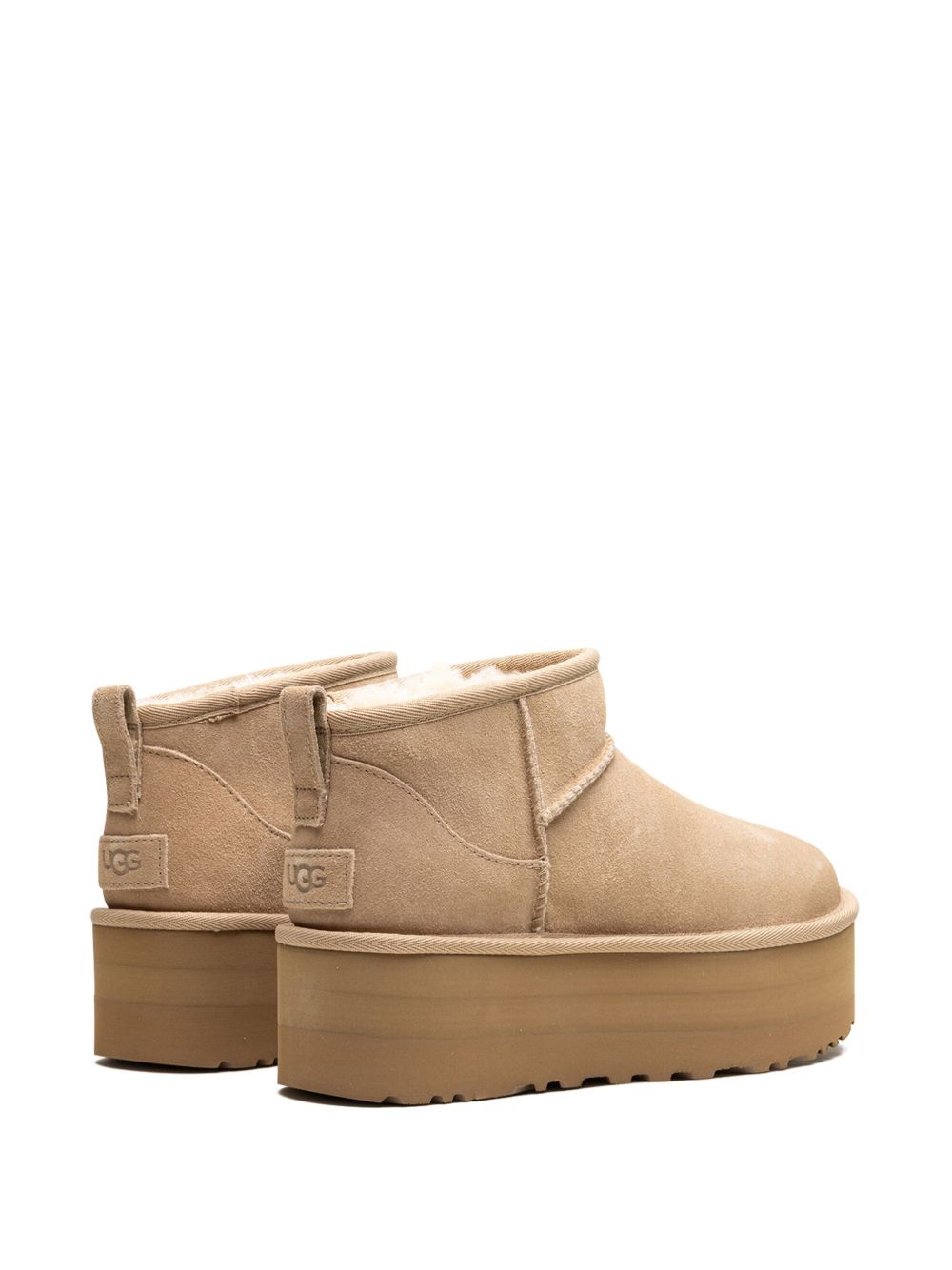 Stivaletti Classic Ultra Mini Platform “Sand”