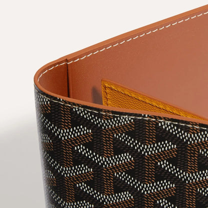 Grenelle Passport Cover Black & Tan