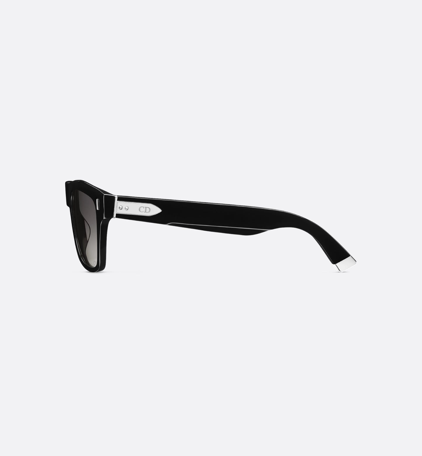 Tailoring S1I Men's Black Square Sunglasses