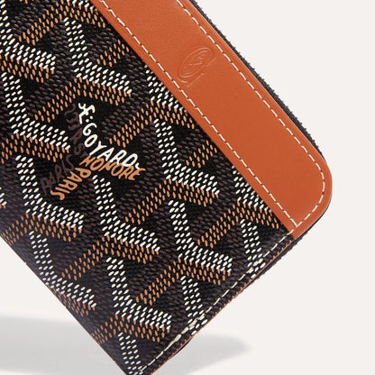 Matignon Mini Wallet Black & Tan