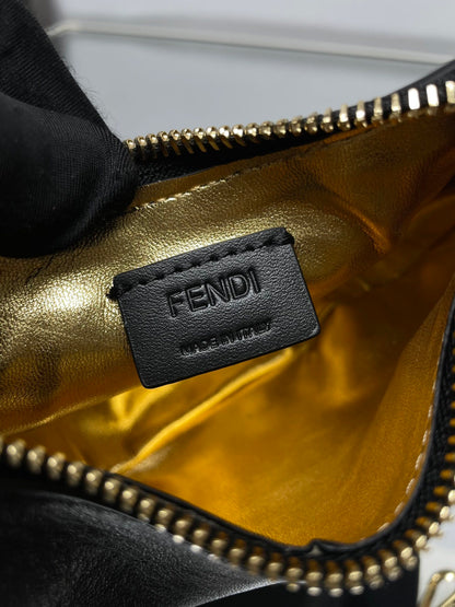 Borsa mini hobo FF nera