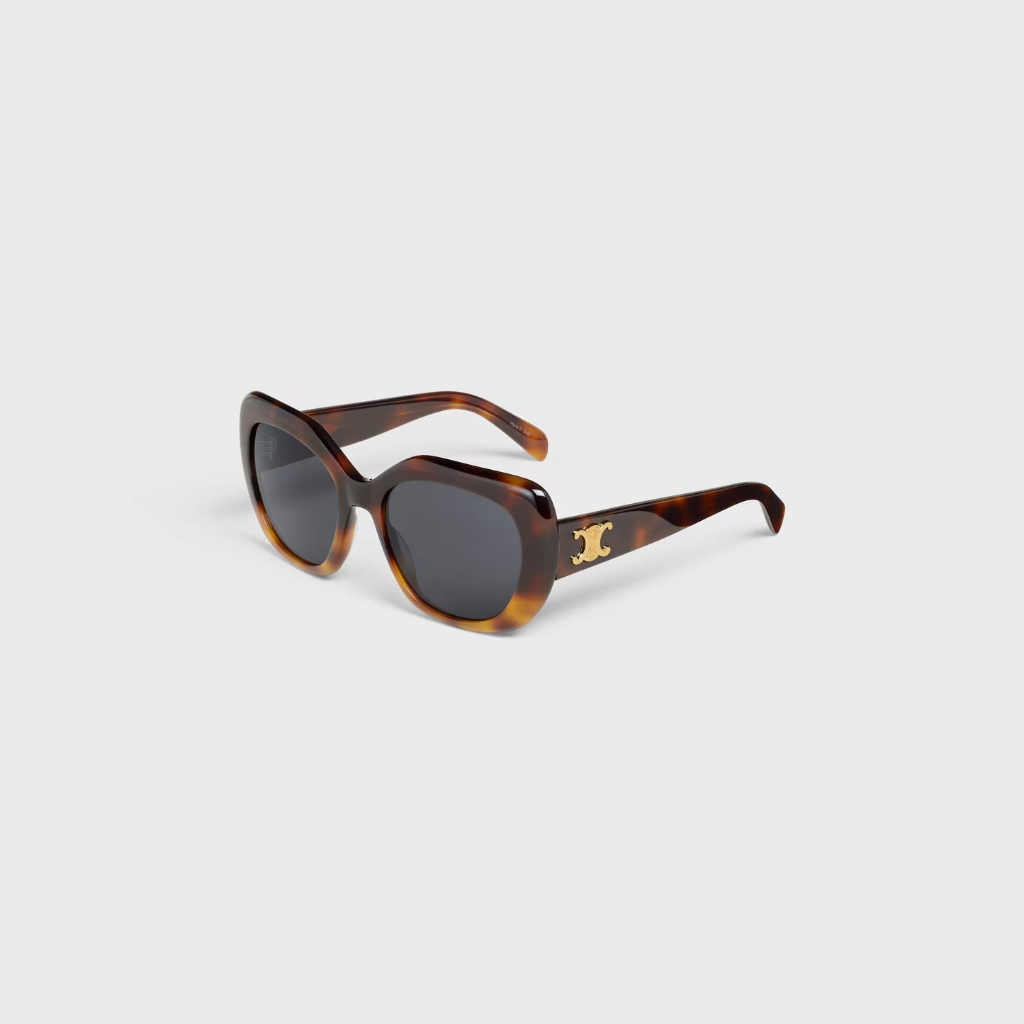Occhiali da sole Triomphe 06 in acetato gradient havana donna