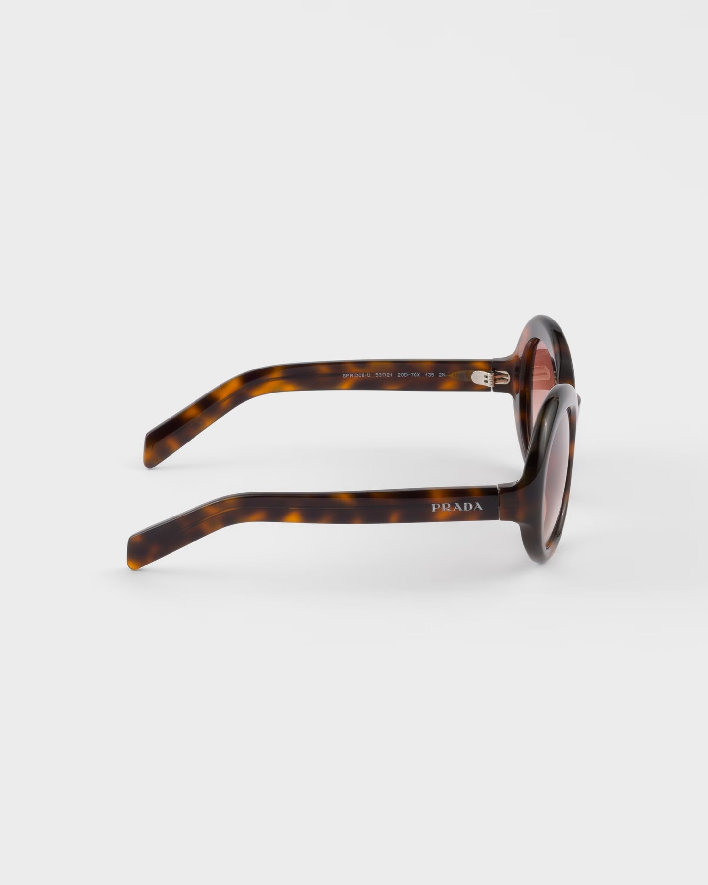 Round Sunglasses with Powder Gradient Lenses