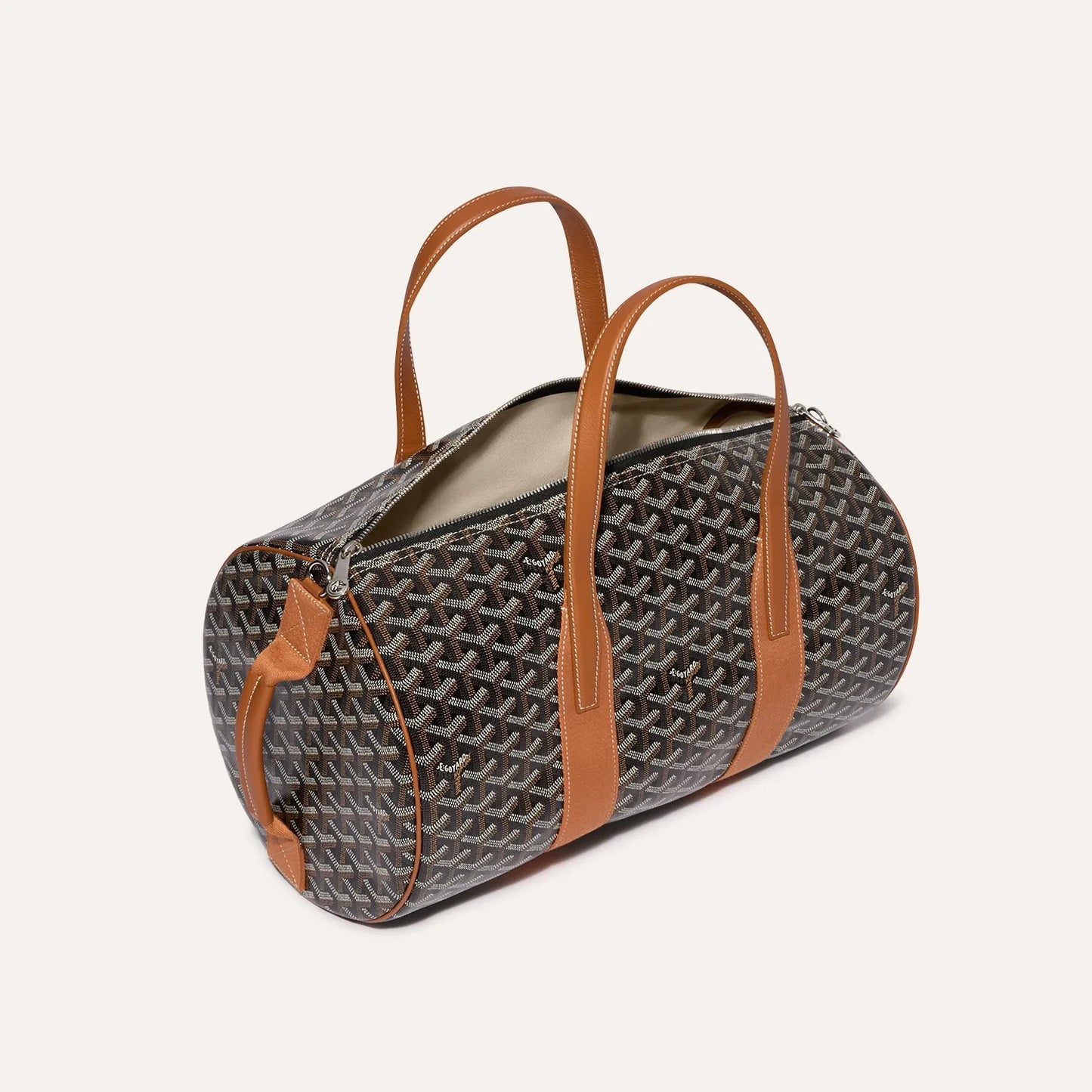 Barrel 40 Sports Bag Black & Tan