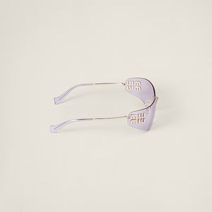 Aube Sunglasses Light Pink Lenses