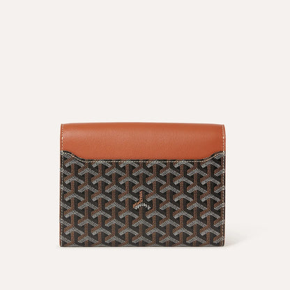 Chypre Wallet-Pouch Black & Tan