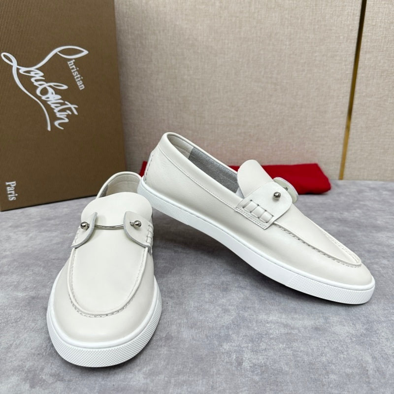 Mocassini Chambeliboat total bianca