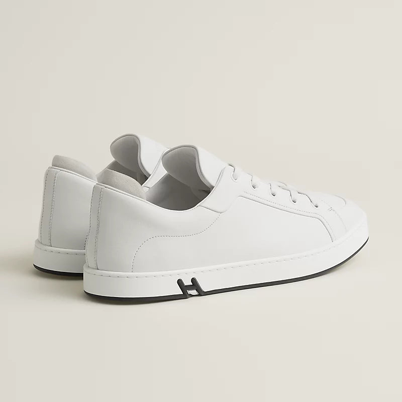 weiß/schwarzer Kinder-Sneaker