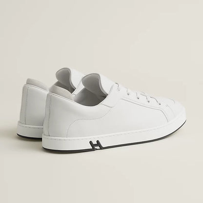 weiß/schwarzer Kinder-Sneaker