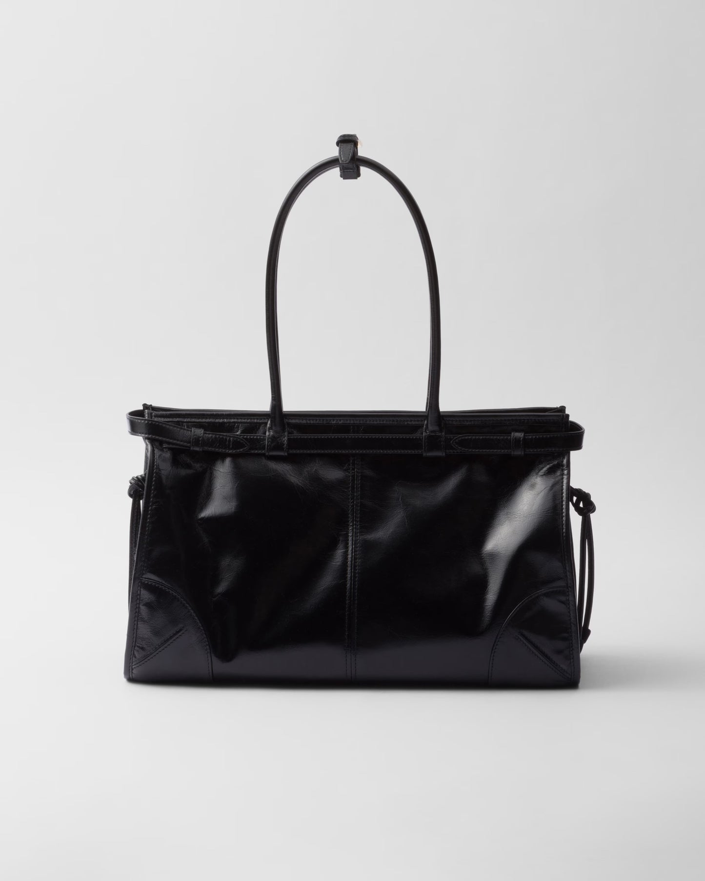 Bonnie Large Handbag in Black Leather