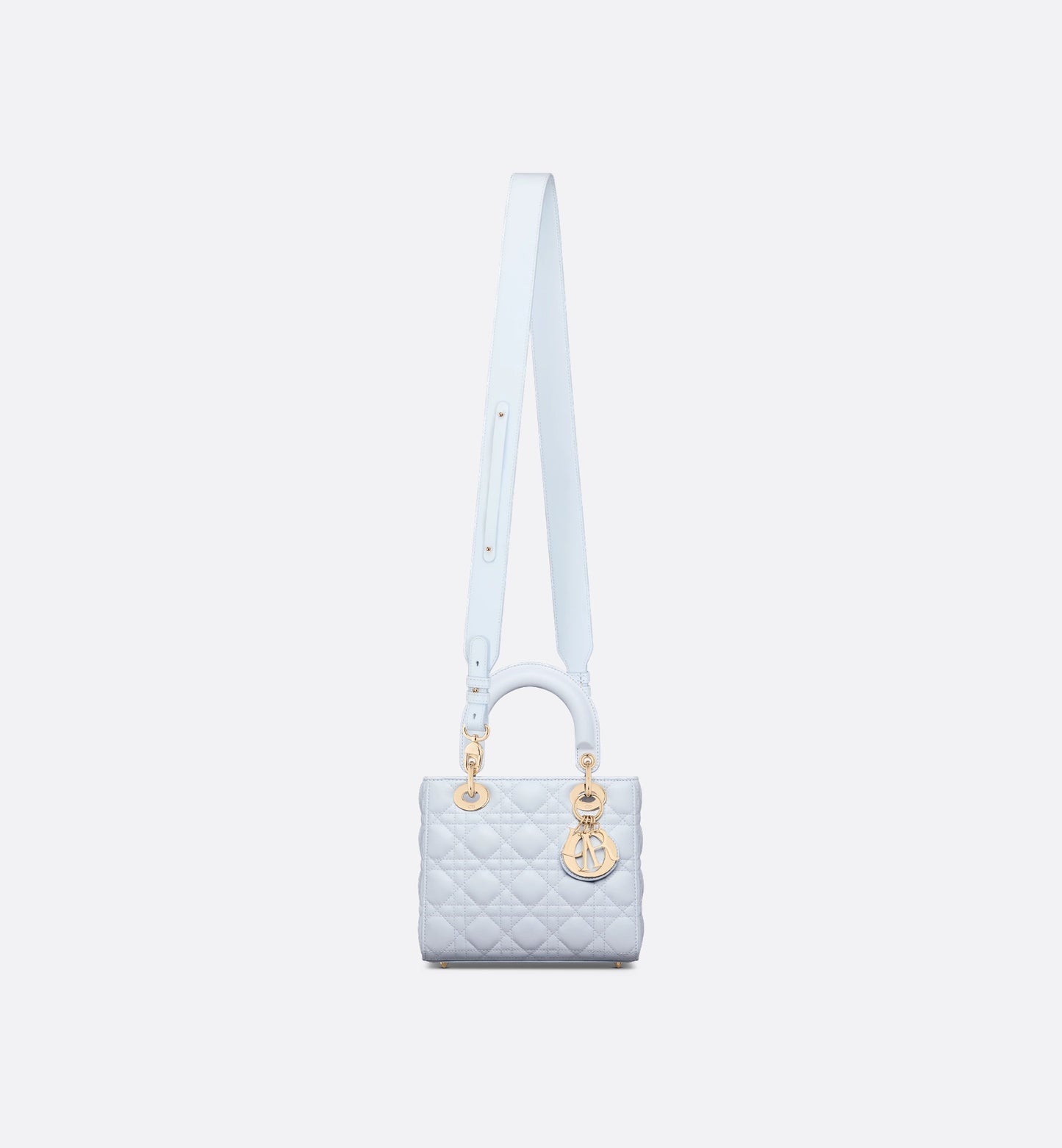 Borsa grande Lady Dior Azzurro