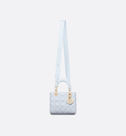 Borsa grande Lady Dior Azzurro