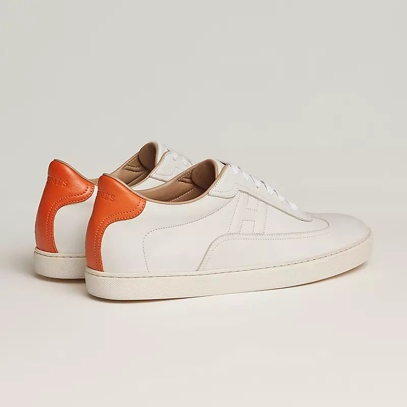 Quicker white / orange sneaker