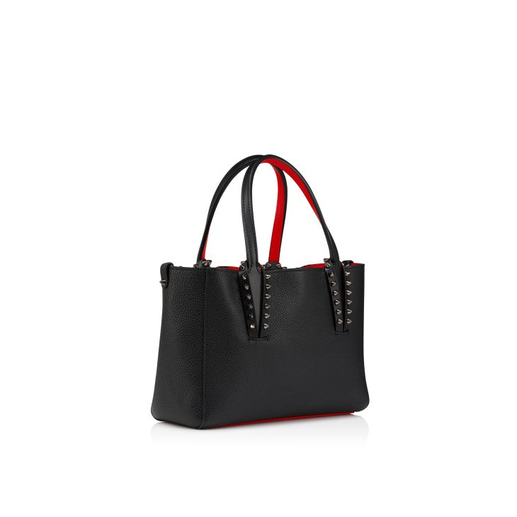 Cabata mini tote bag nero