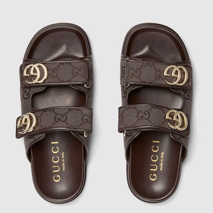 Women's sandal with Double G