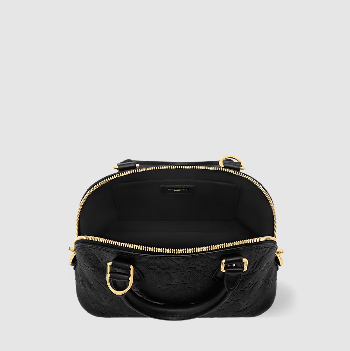 Alma BB Monogram Empreinte Black Leather
