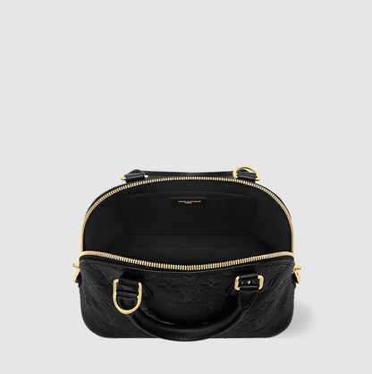Alma BB Monogram Empreinte Black Leather