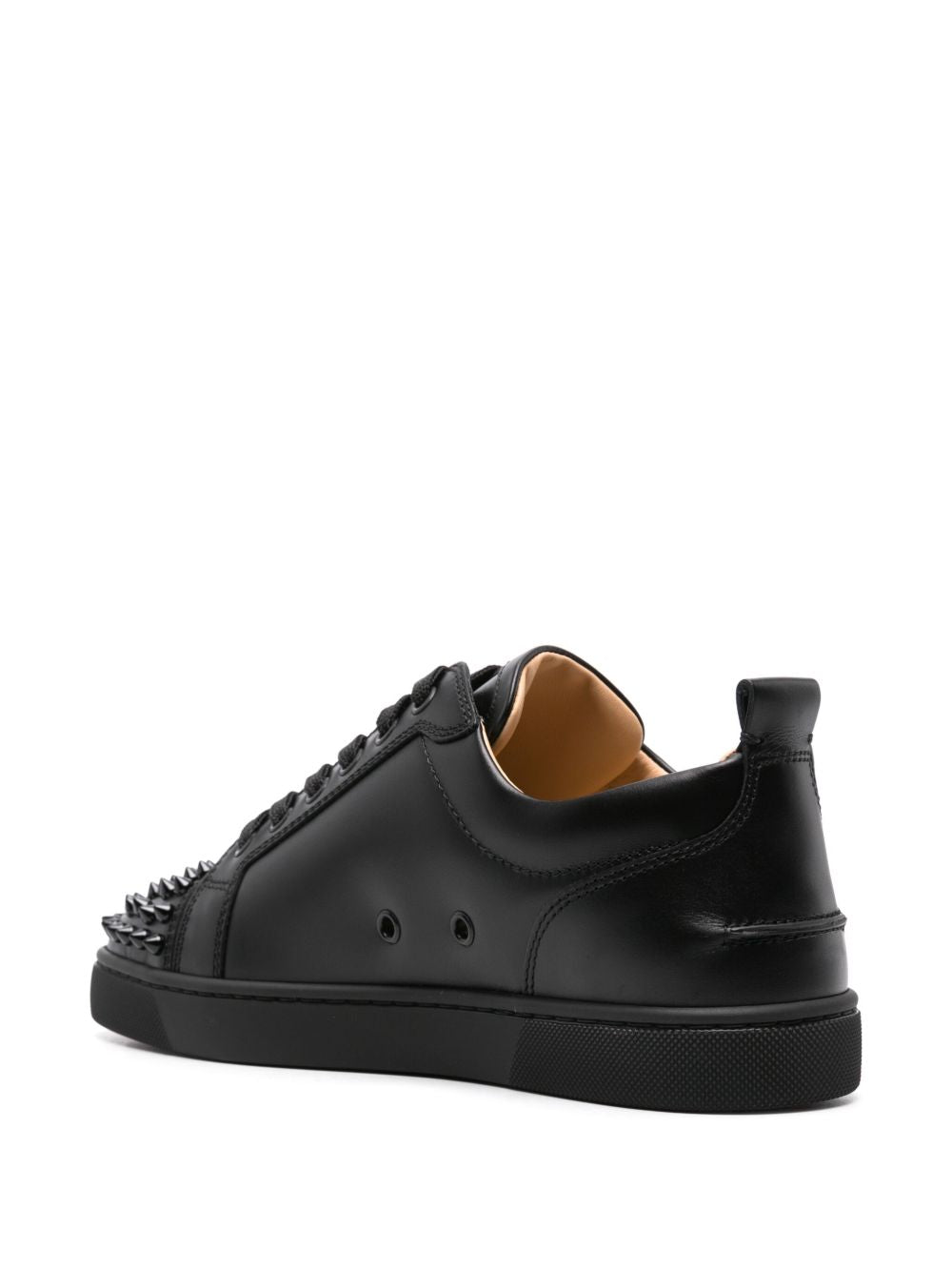 Sneakers in pelle Junior Spikes nero