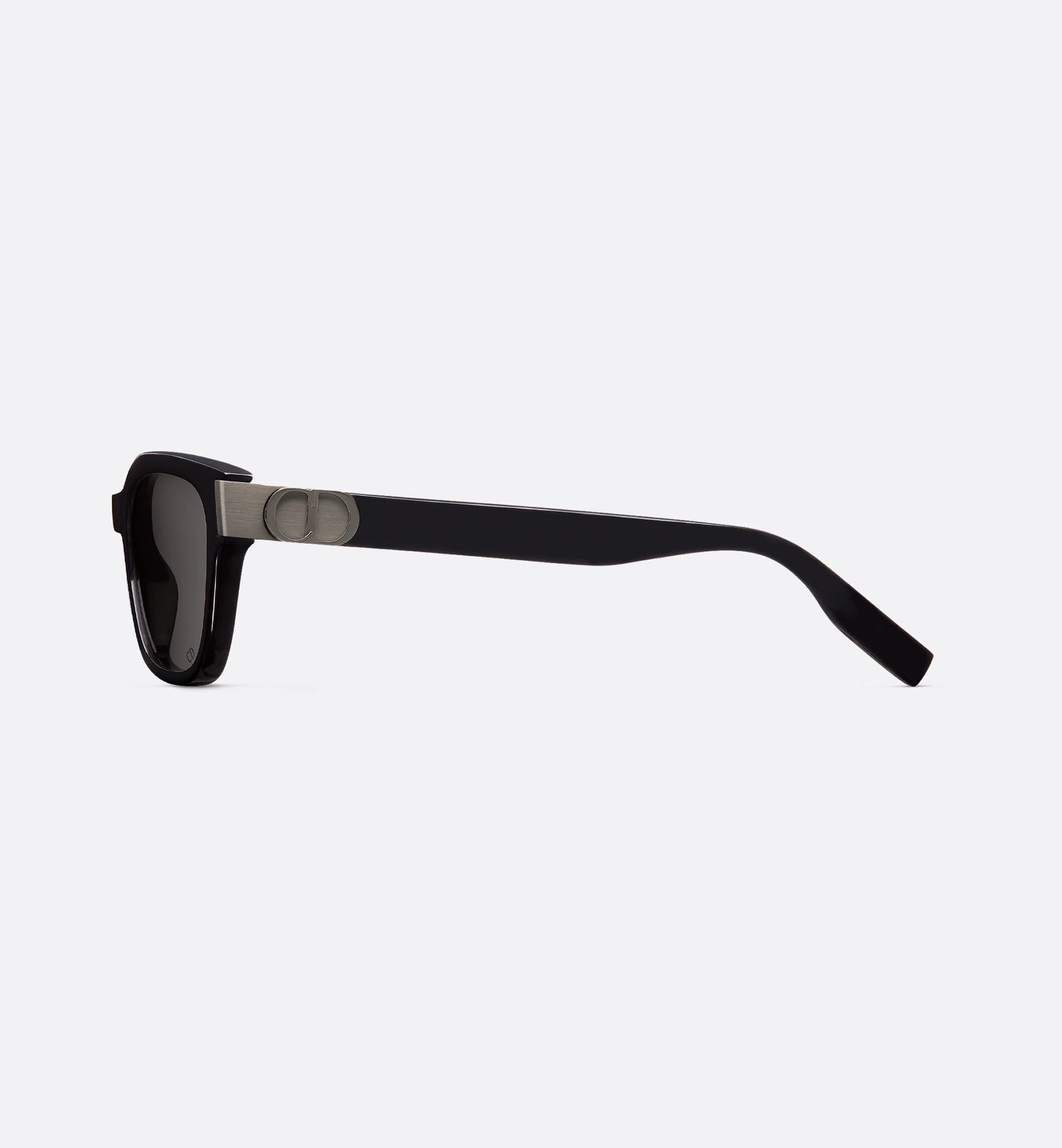 CD Icon S1I Schwarze quadratische Herren-Sonnenbrille