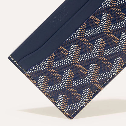 Saint-Sulpice Card Wallet Navy Blue