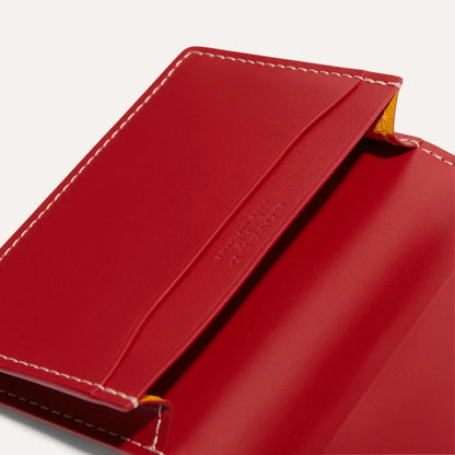 Malesherbes Card Wallet Red
