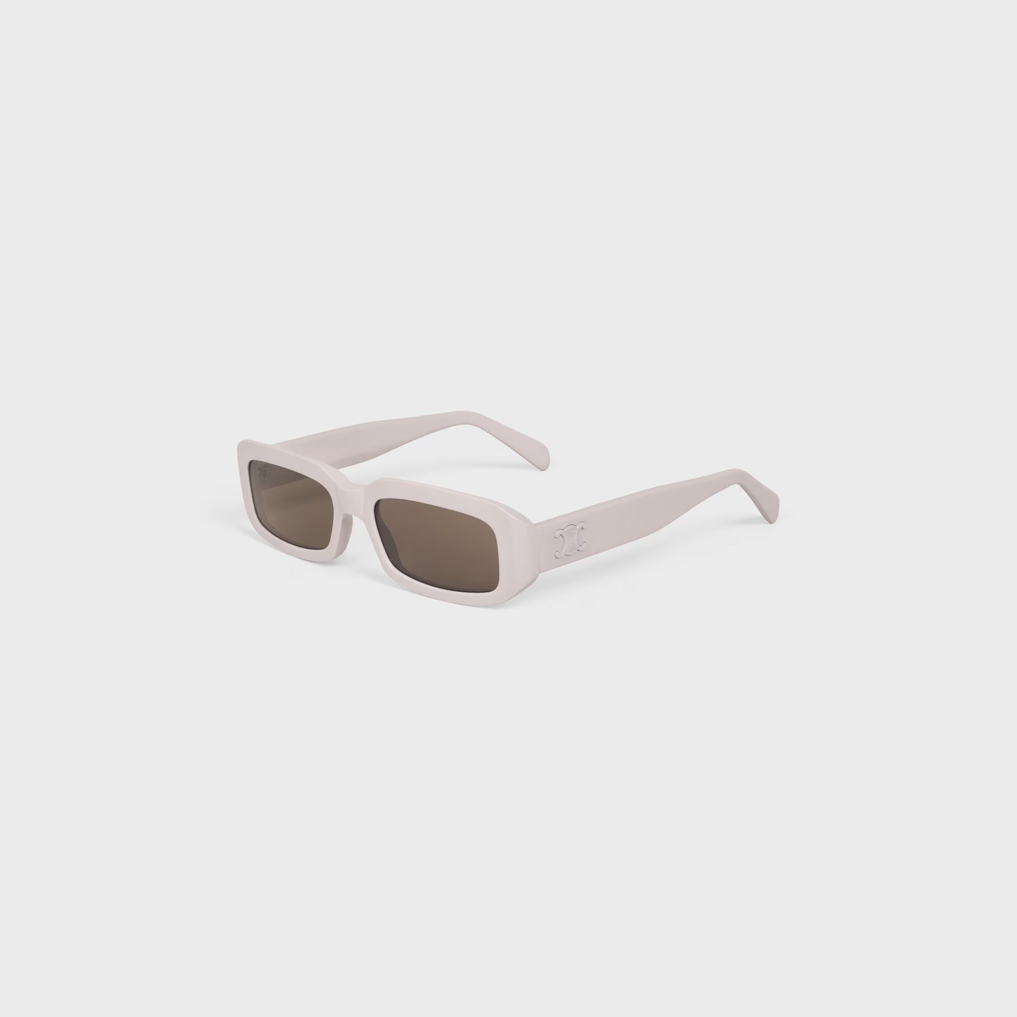 Occhiali da sole Triomphe Uomo 01 in acetato grigio caldo
