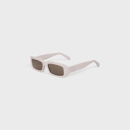 Occhiali da sole Triomphe Uomo 01 in acetato grigio caldo